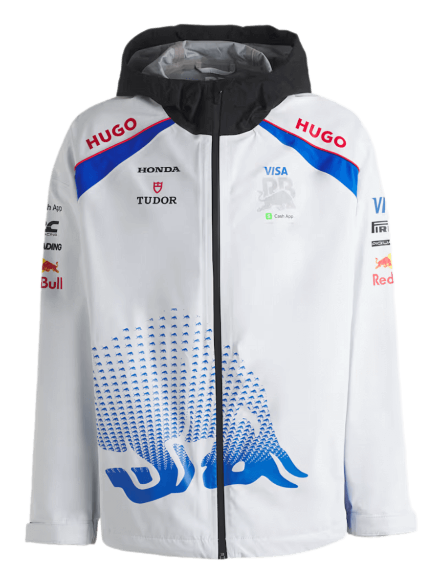 Red Bull Replica Regenjacke - White
