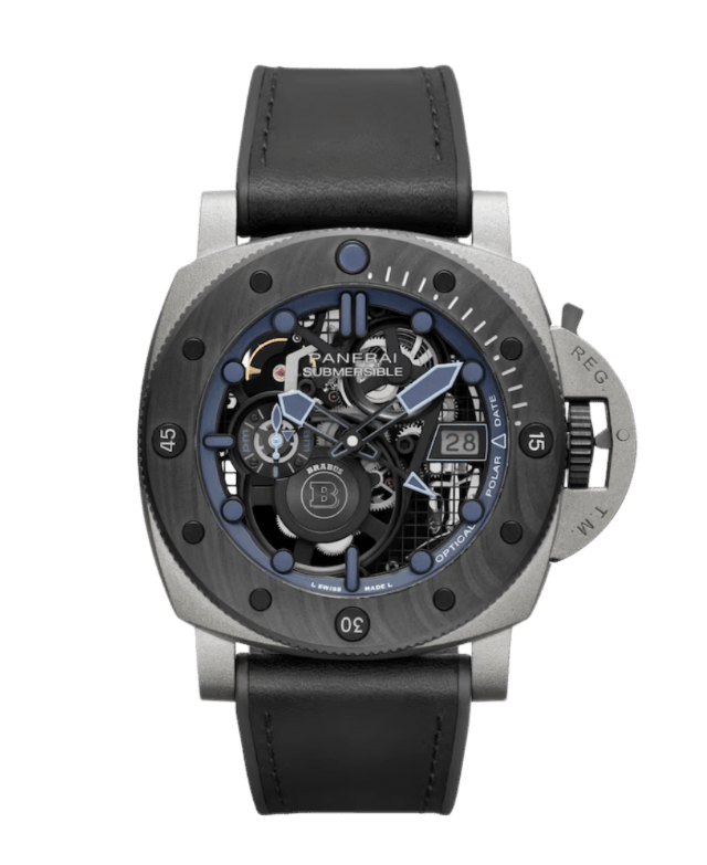 Panerai Submersible S BRABUS Blue Shadow Dial - 47mm, Carbon Fibre