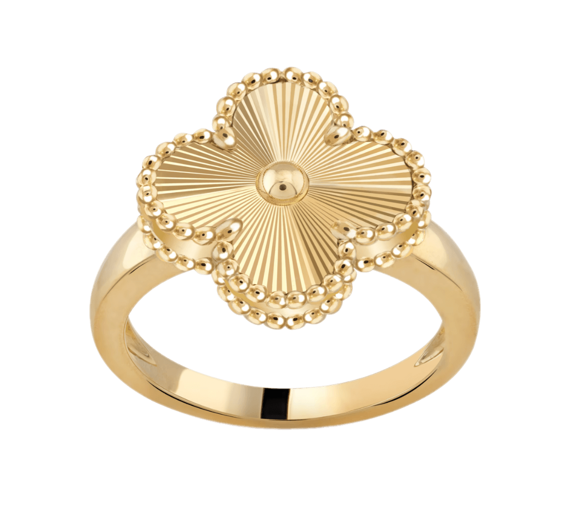 Van Cleef Vintage Alhambra Ring - Yellow Gold