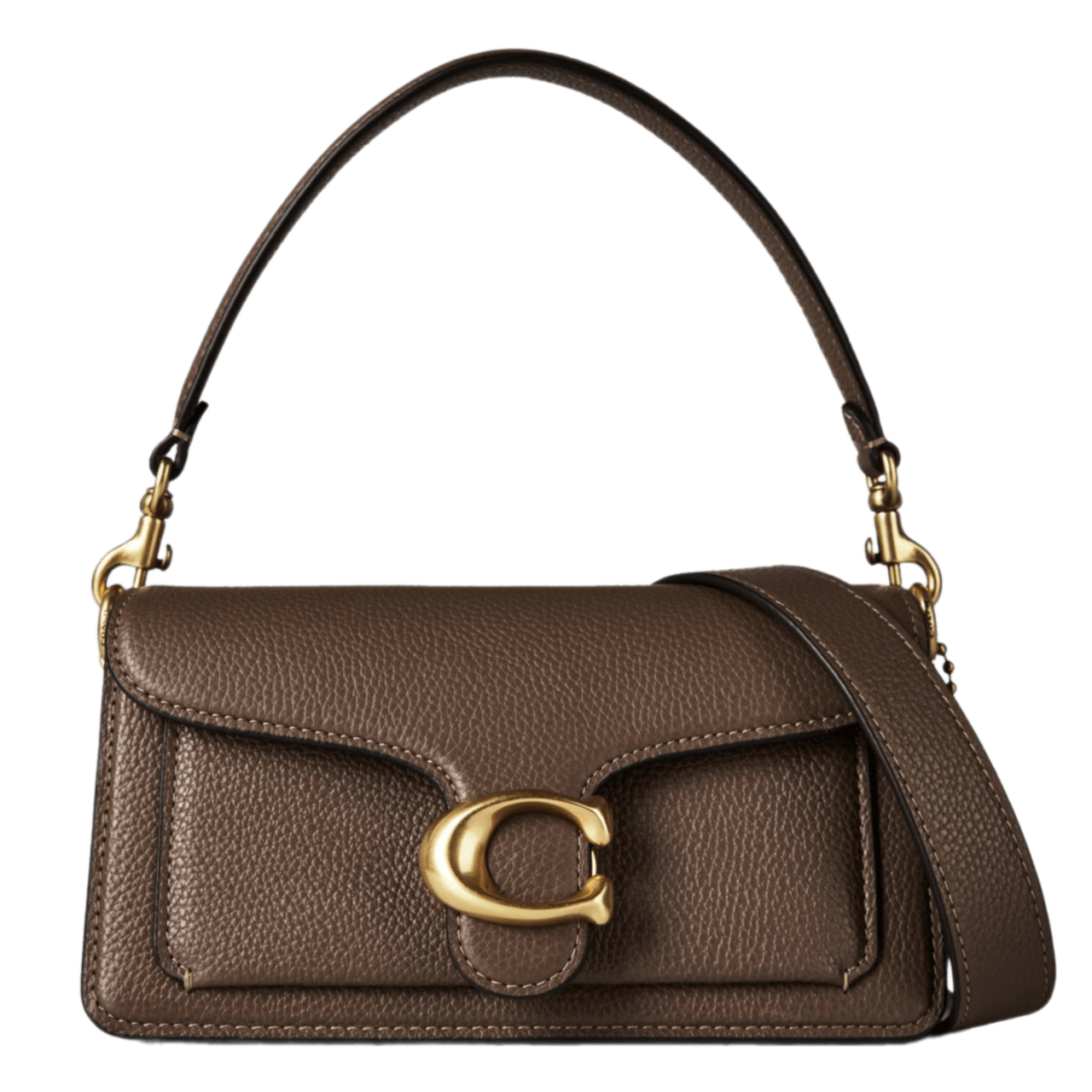 Coach Tabby 20 Shoulder Bag - Dark Stone