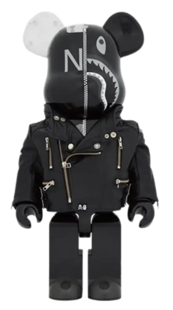 Bearbrick x A Bathing Ape x Neighborhood 1000%