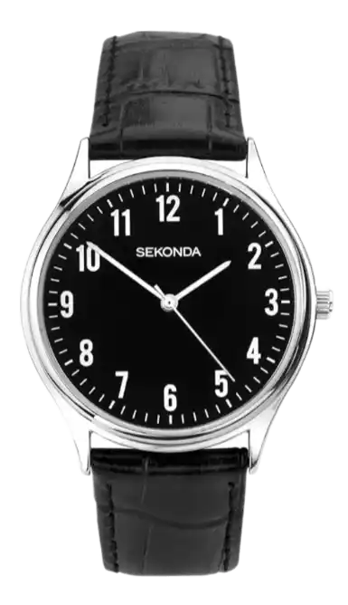Sekonda Evans Classic Black Dial - 40mm