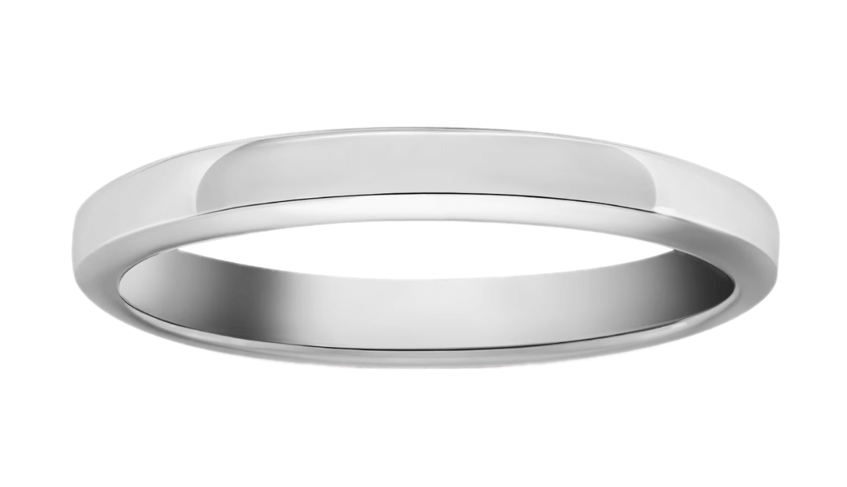 Van Cleef Toujours Wedding Band - 2.5 mm, Platinum