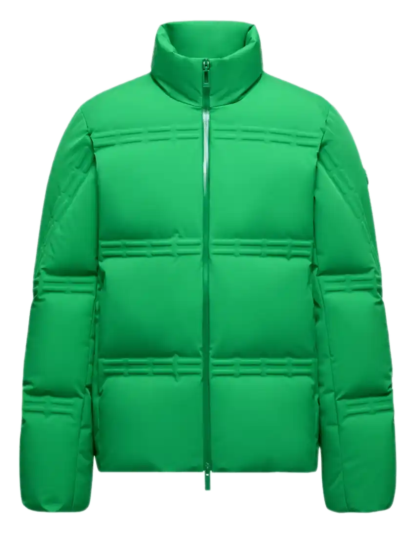 Moncler x A$AP Rocky Rally Short Down Jacket - Bright Green