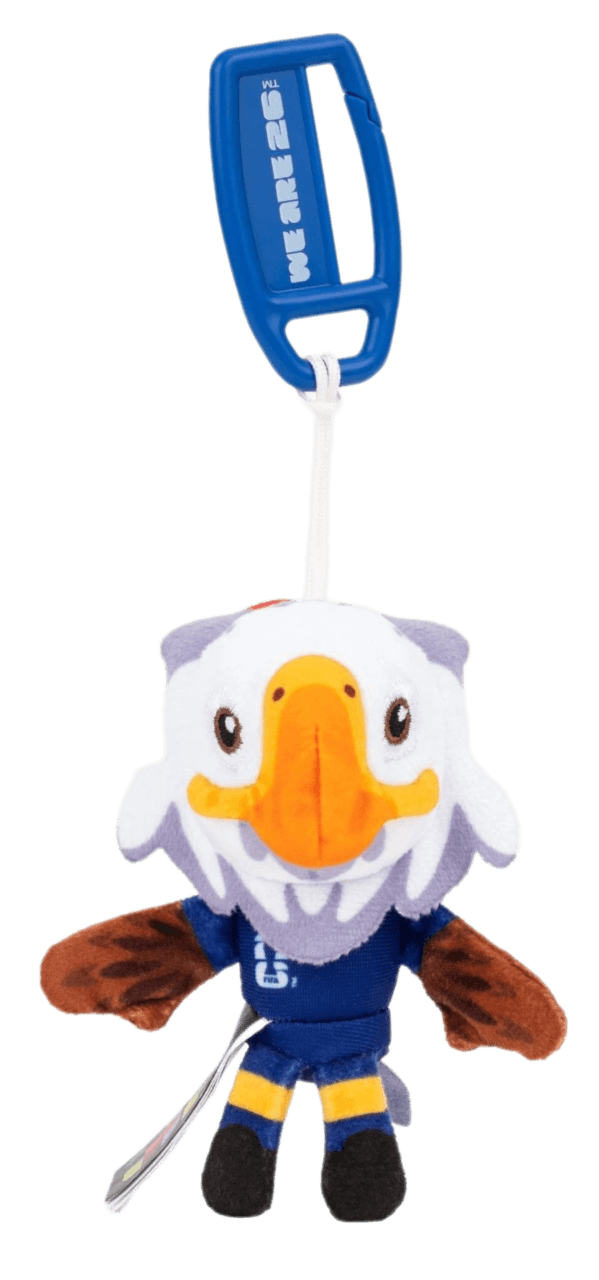FIFA World Cup 2026 4-Inch Plush USA Mascot Keychain