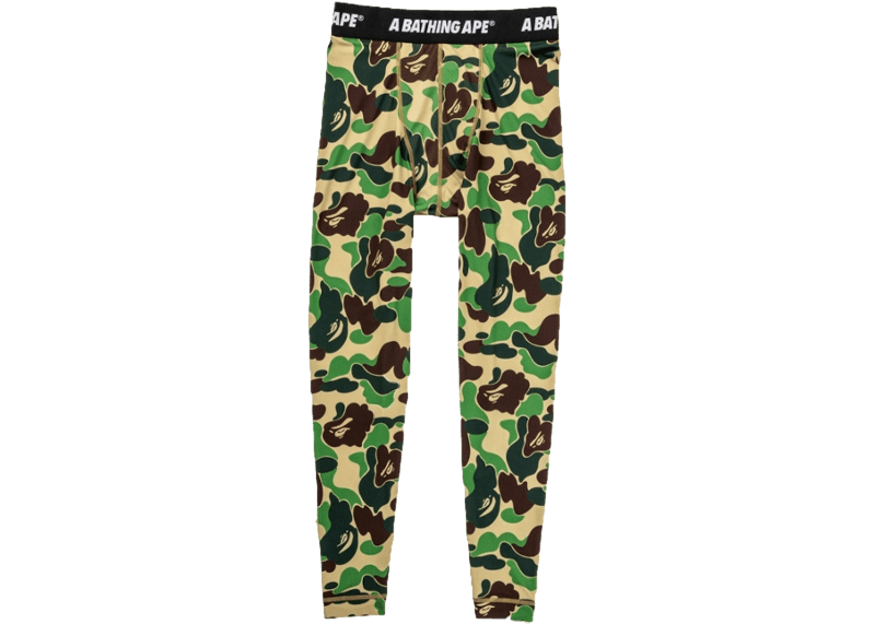 BAPE x Adidas SB Tights - Green