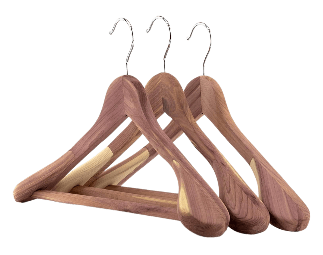 Cedar Wood Hangers x3