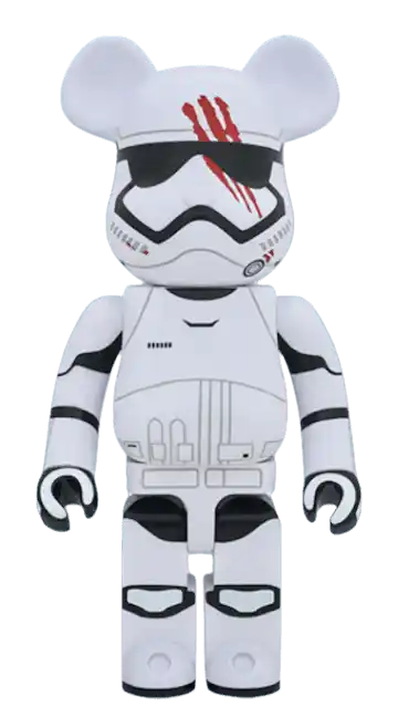 Bearbrick x Star Wars FN-2187 1000% - White