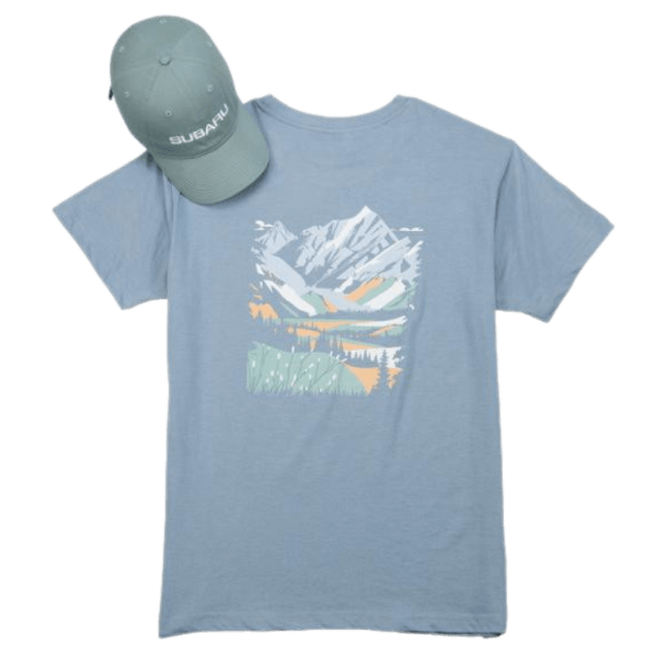Subaru Mountain Oasis Tee and Hat Pack