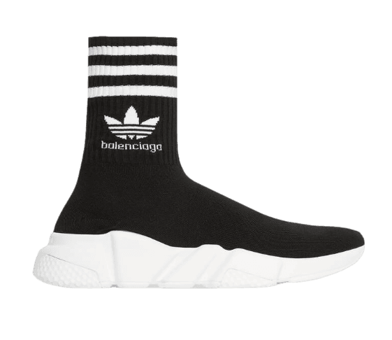 Balenciaga Men's Adidas Speed Sneaker - Black