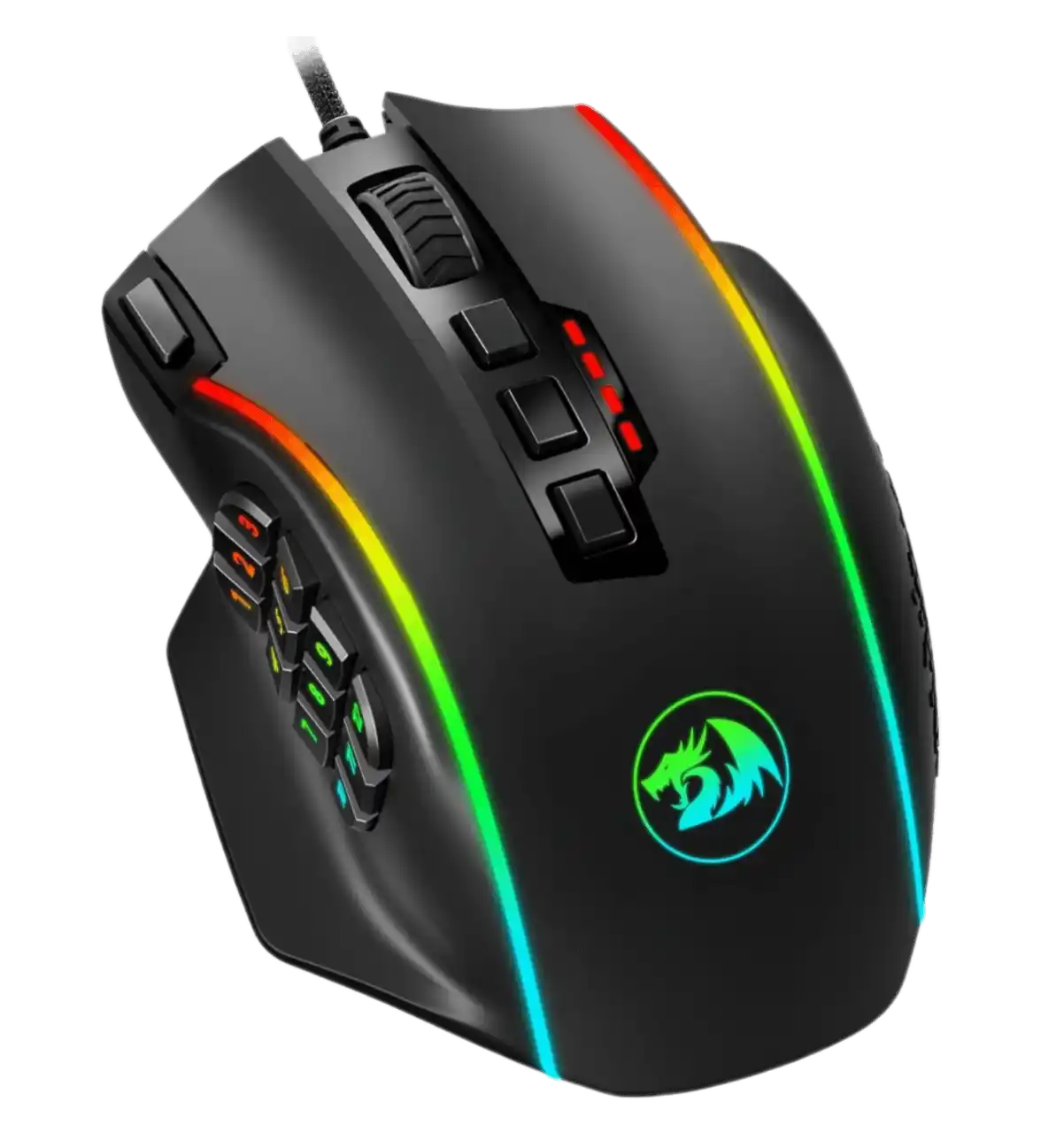 Redragon M901K Elite RGB MMO Wired Gaming Mouse