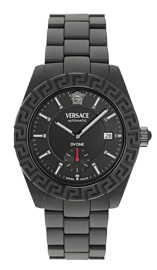 Versace DV One Automatic Watch - Black