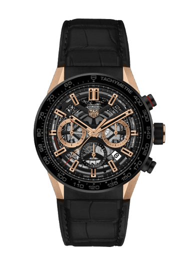 Tag Heuer Carrera Chronograph - 43mm, Steel and Gold