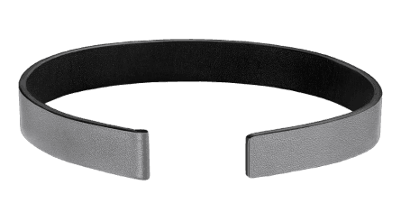 Omega Aqua Bracelet - Grey Leather
