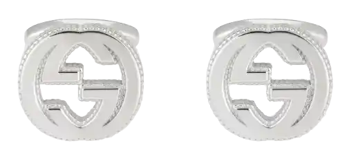 Gucci Interlocking Cufflinks - Silver