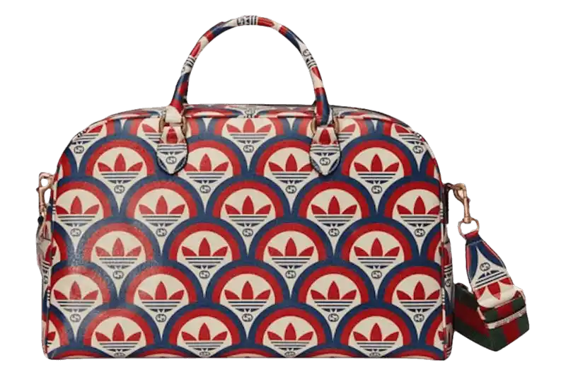Gucci x Adidas Large Duffle Bag - Blue/Red