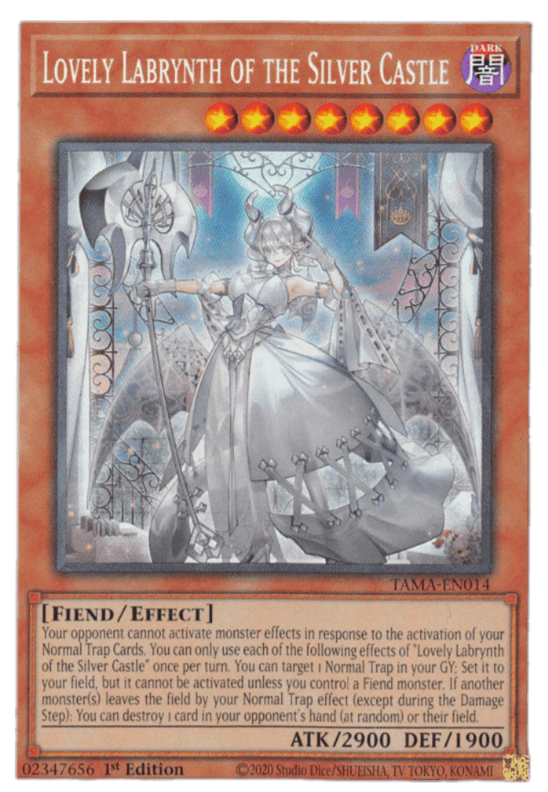 Yu-Gi-Oh! TAMA-EN014 Lovely Labrynth of the Silver Castle (Collector's Rare)