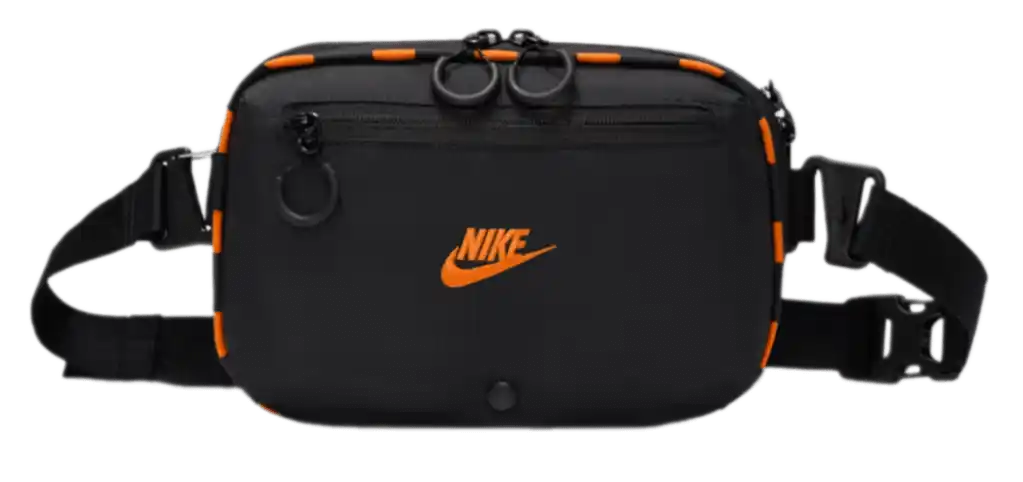 Nike Hayward Patrol Crossbody Bag - Black/Orange