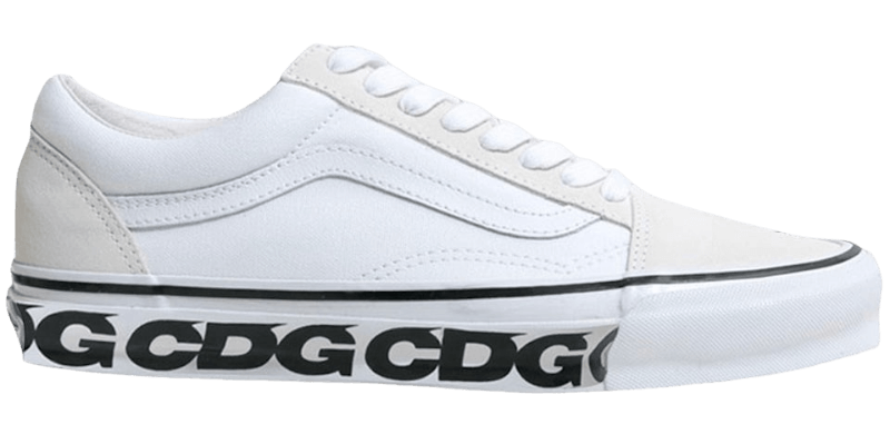Vans Old Skool - Commes des Garcons White