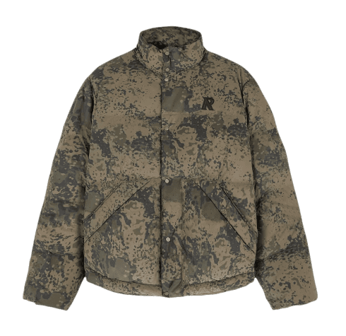 Represent Puffer Jacket - Camo
