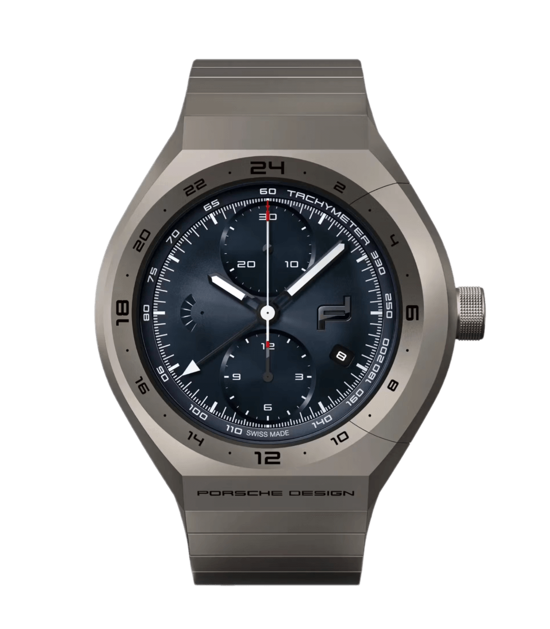 Porsche Monobloc Actuator GMT-Chronotimer - Dark Blue