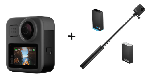 GoPro MAX & Accessories Bundle