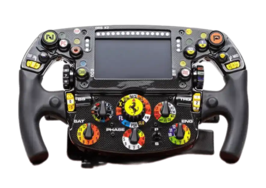 Ferrari F1-75 Steering Wheel 1:1 Scale Model