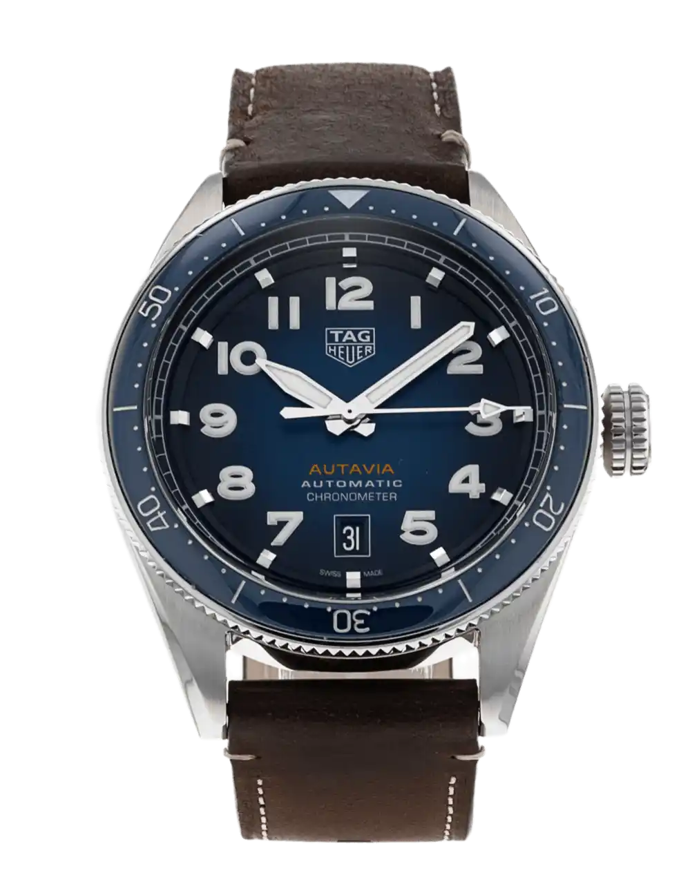 Tag Heuer Autavia Blue Dial - 42mm, Steel (2022)