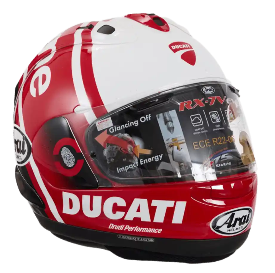 Supreme Ducati Arai Corsair-X Helmet - Red