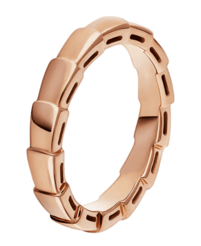 Bvlgari Serpenti Viper Ring - Rose Gold