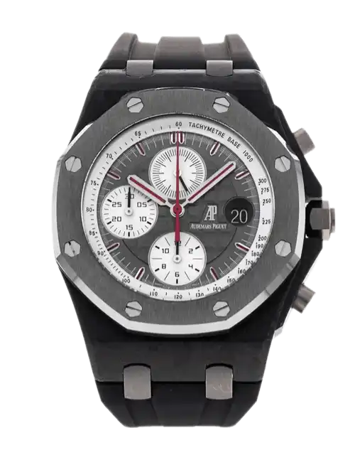 Audemars Piguet Royal Oak Offshore Silver Dial - 42mm, Carbon (2011)