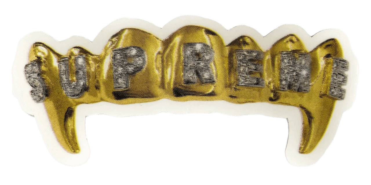 Supreme Sticker - Grills