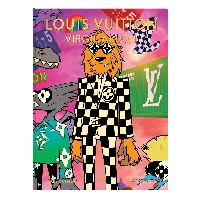 Louis Vuitton Virgil Abloh Cartoon Hardcover Book by Assouline