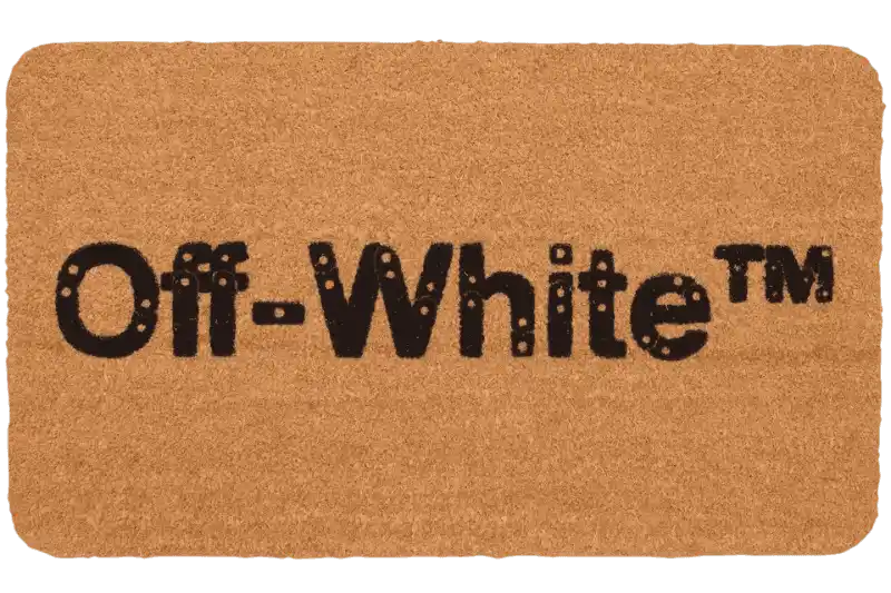 Off-White Logo Print Doormat
