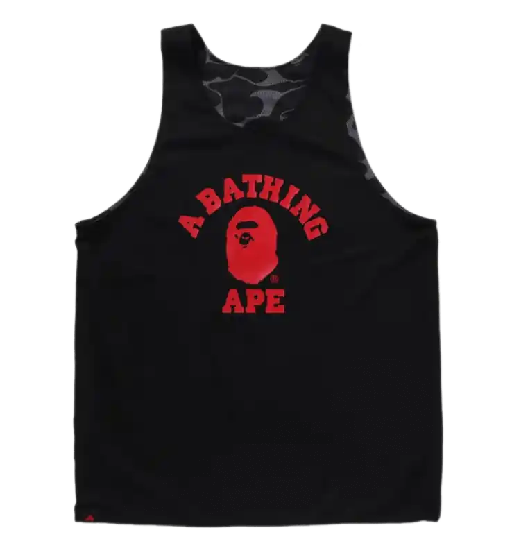 BAPE x adidas Dame Reversible Mesh Top - Black