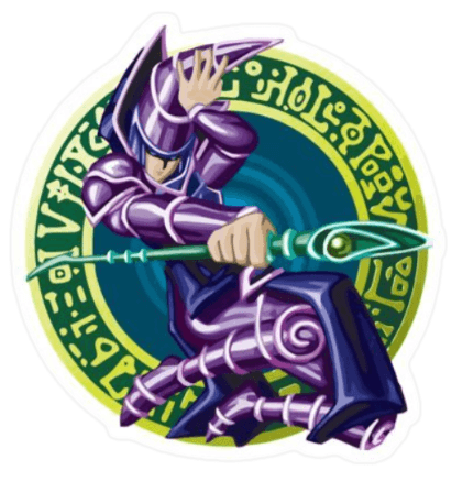 Yu-Gi-Oh Dark Magician Sticker