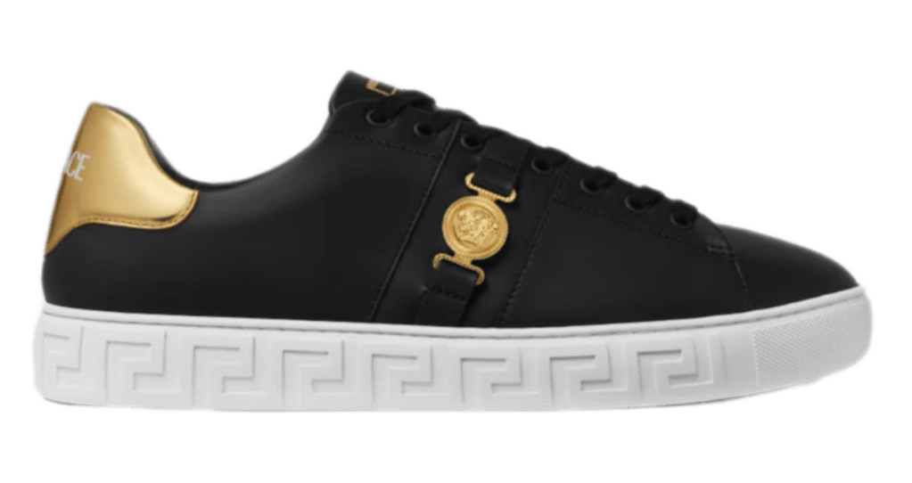 Versace Medusa Biggie Greca Sneakers - Black