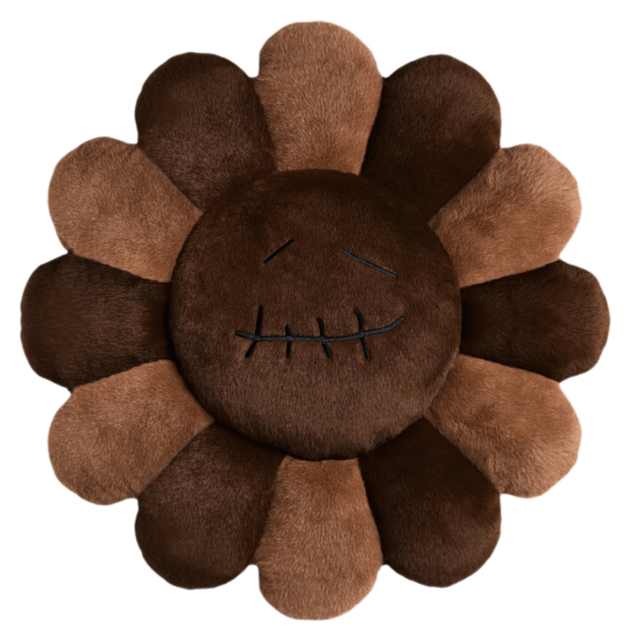 Travis Scott Cactus Jack x Takashi Murakami Flower Plush 24-Inch - Brown