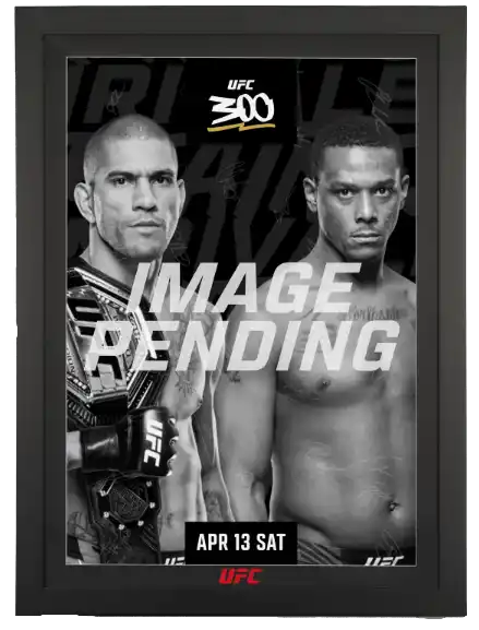 UFC 300: Pereira Vs Hill Autographed Event Poster