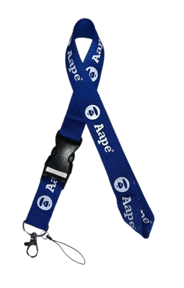 A Bathing Ape Detachable Lanyard - Blue
