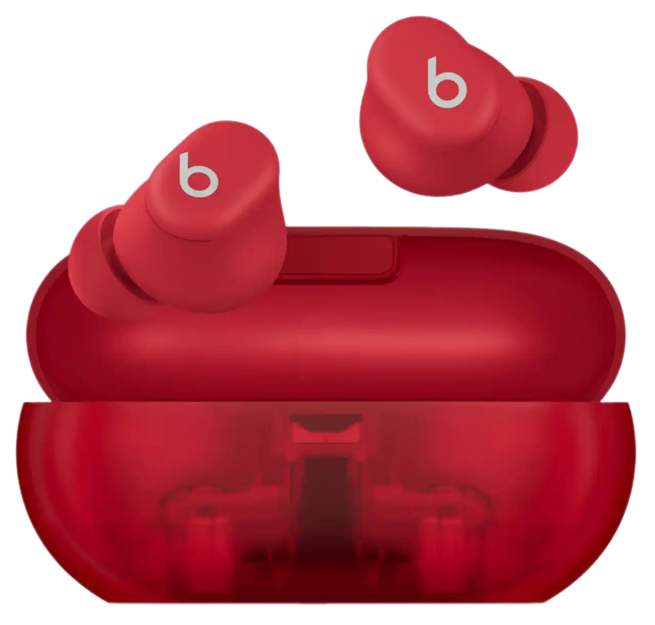 Beats Solo Buds True Wireless Earbuds - Transparent Red
