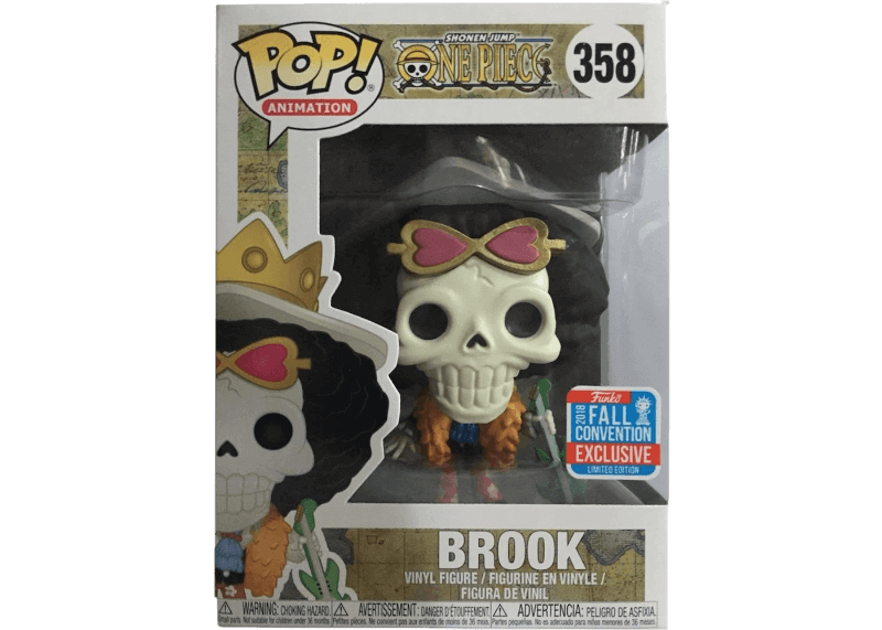 Animation One Piece Brook Funko Fall Convention Figure 358