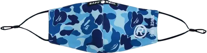 BAPE ABC Camo Mask (SS21) - Blue