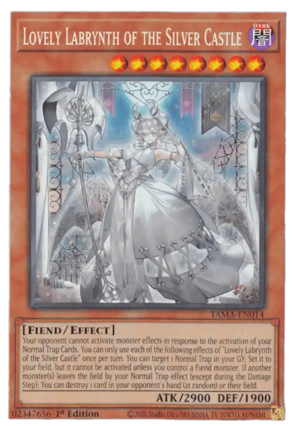 Yu-Gi-Oh! TAMA-EN014 Lovely Labrynth of the Silver Castle (Collector's Rare)