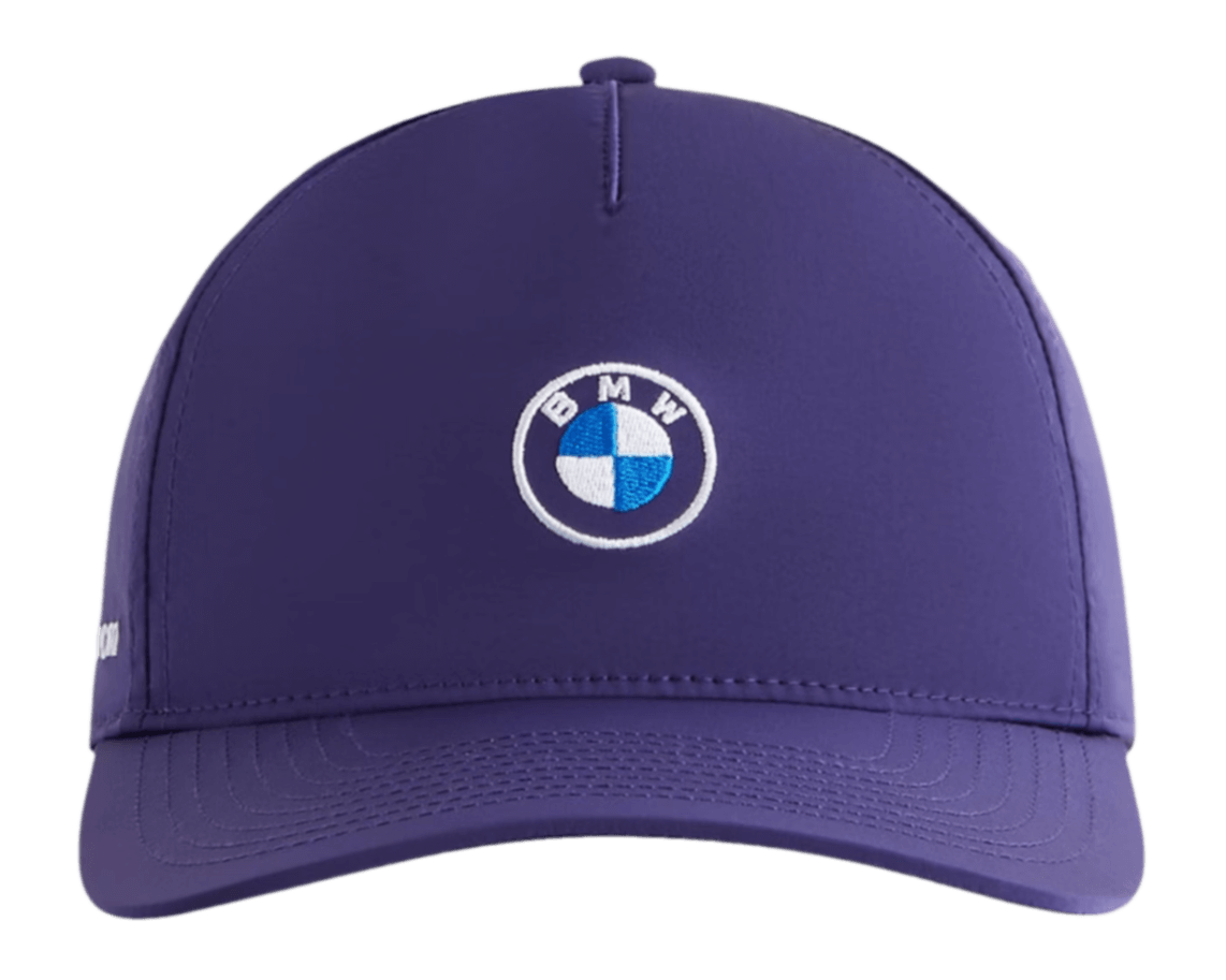 Kith x BMW Bay Low Pinch Crown Snapback - Techno Violet