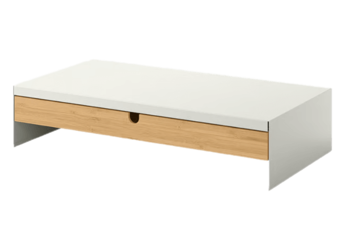 ELLOVEN Monitor Stand - White