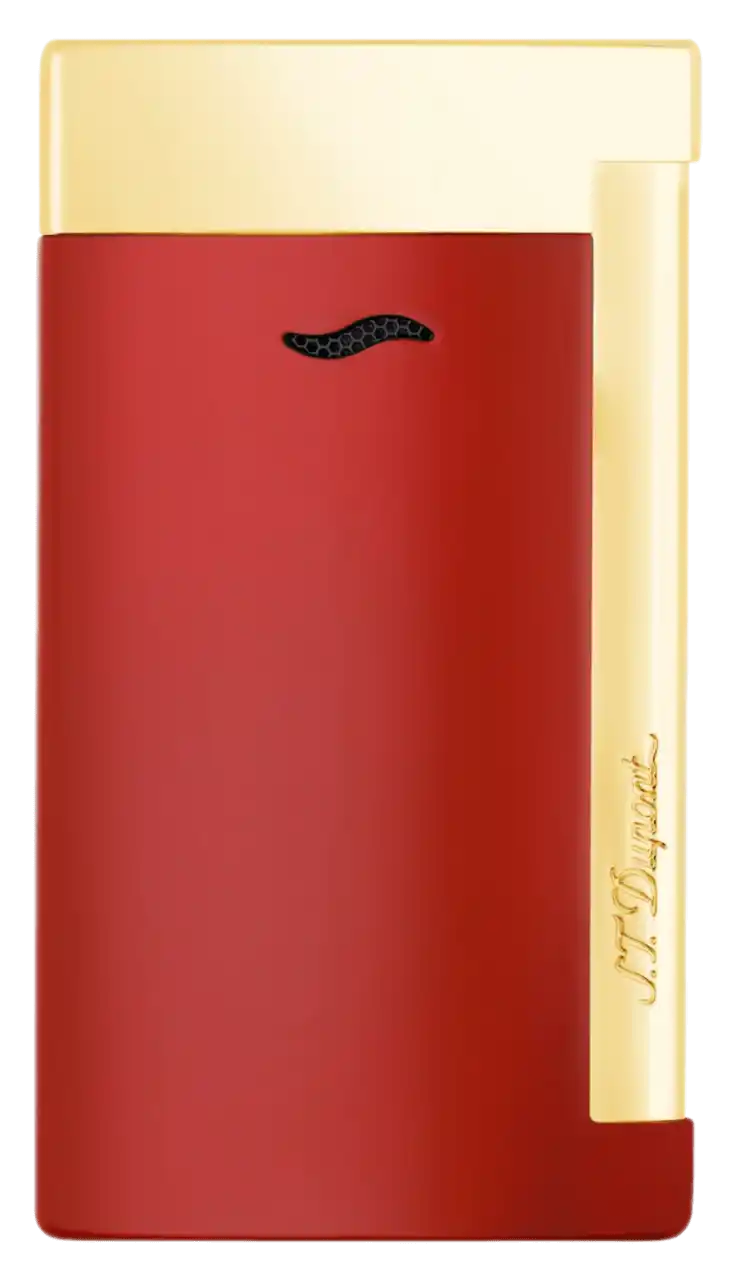 Dupont Slim 7 Lacquered Lighter - Golden