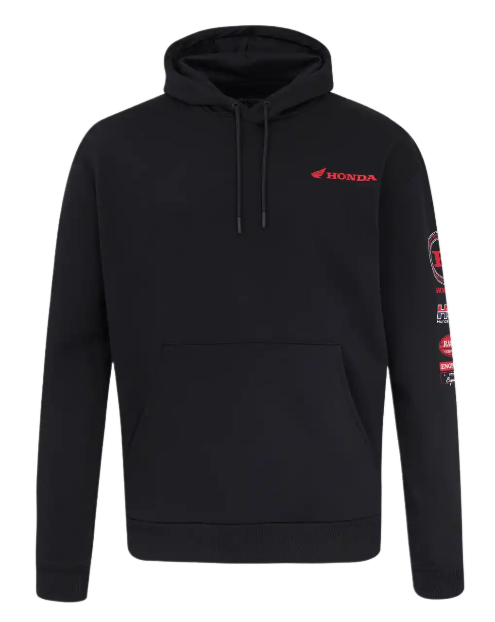 Honda Racing Repsol Distressed Logo Hoodie - Black