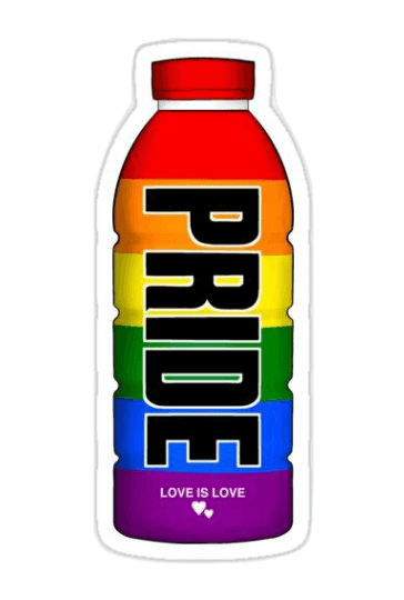 Prime Hydration Rainbow Sticker