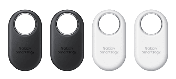 Samsung Galaxy SmartTag2, 4 Pack - Black and White